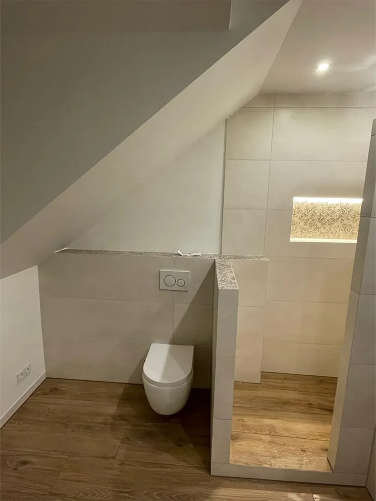 Toilettenrenovierung Moderner-stil